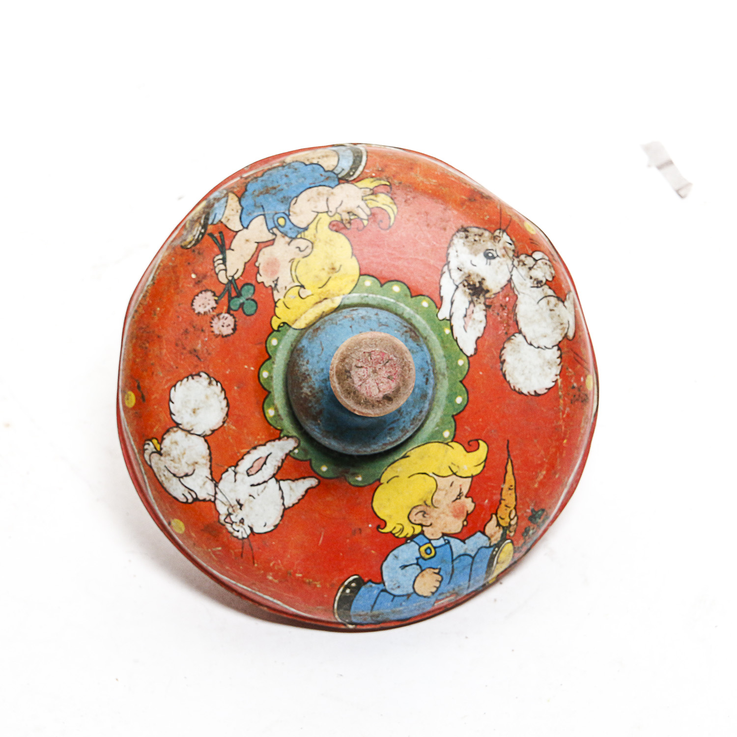 Vintage Toy Spinning Tops