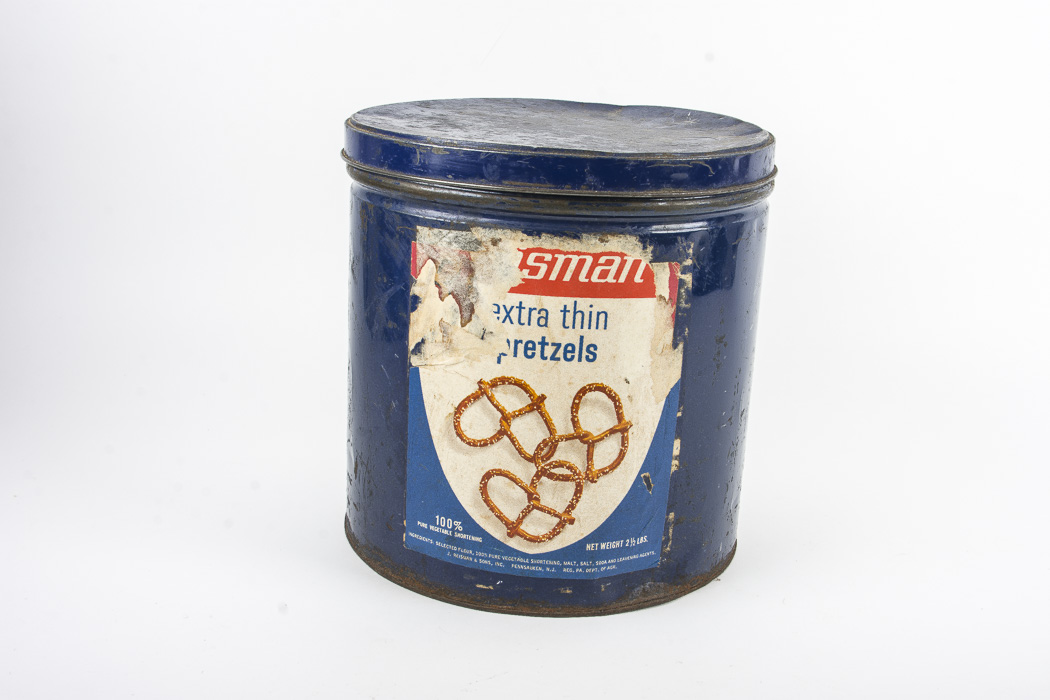 Vintage Pretzel Tins