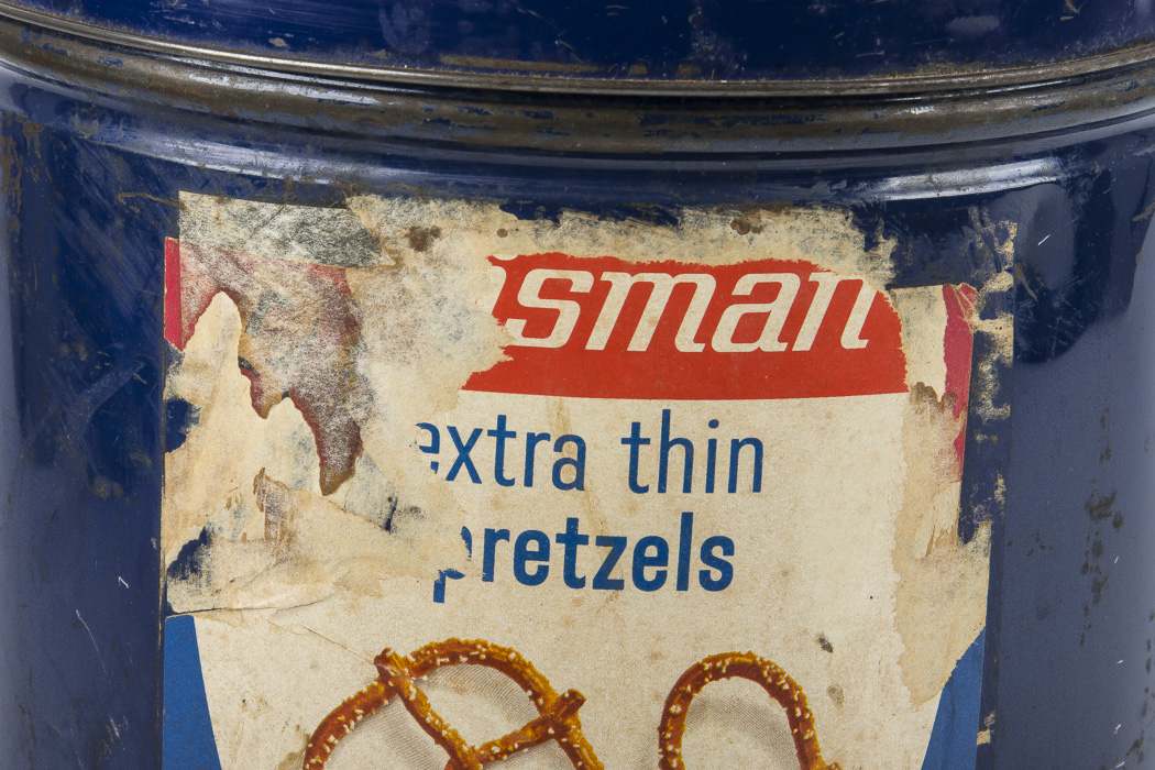 Vintage Pretzel Tins