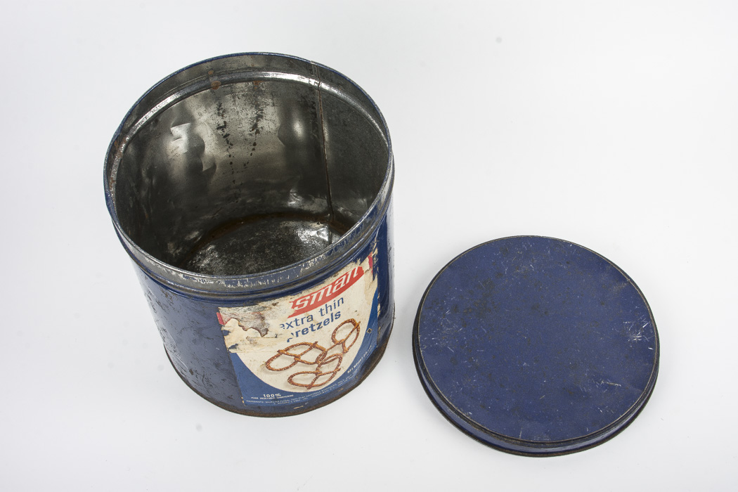 Vintage Pretzel Tins