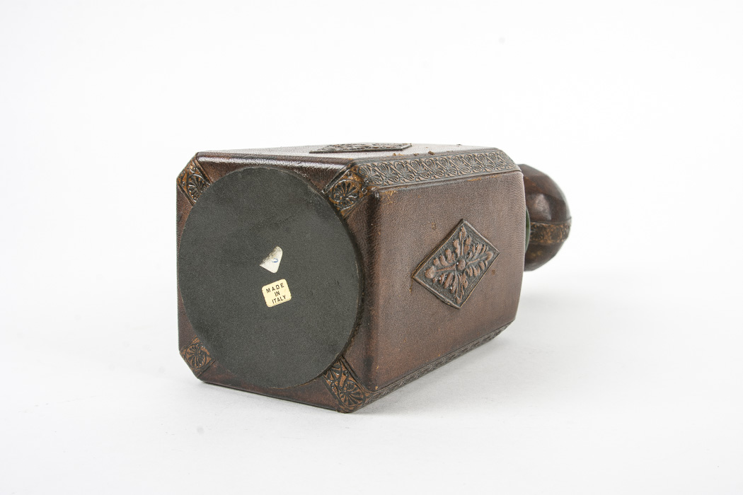 Vintage Leather-bound Decanter