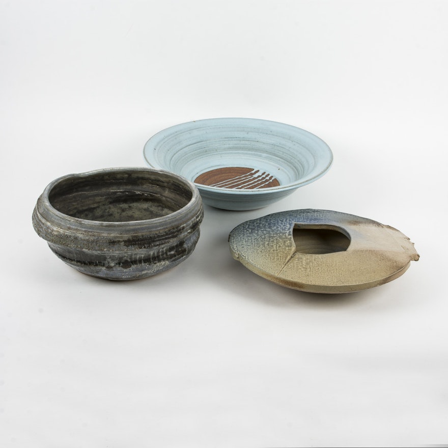 Assortment of Pottery Bowls