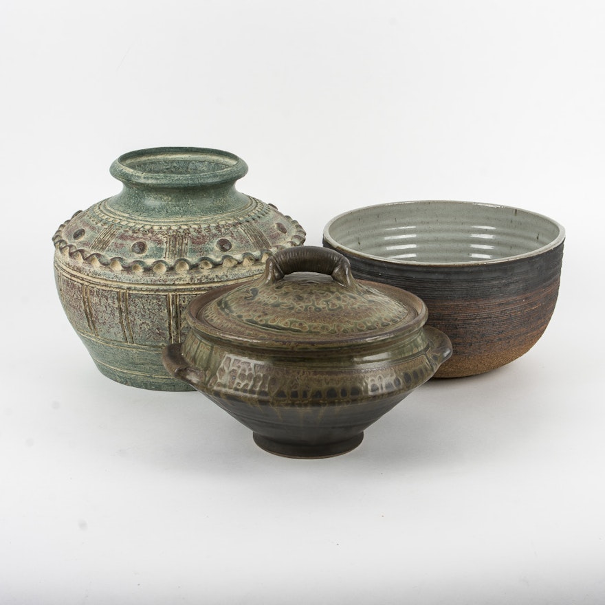 Pottery Bowls and Pots