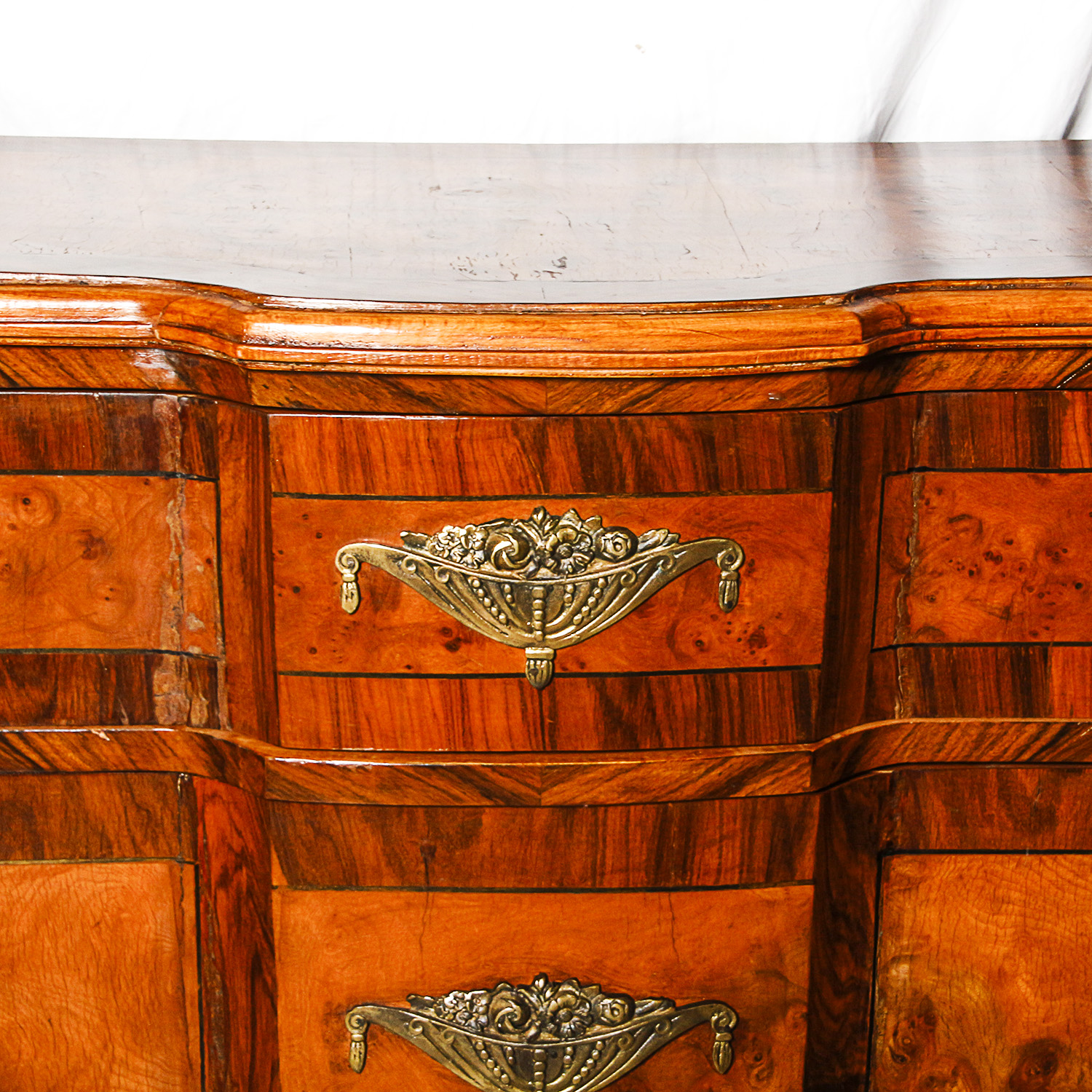 Vintage Louis XV/XVI Style Transitional Commode
