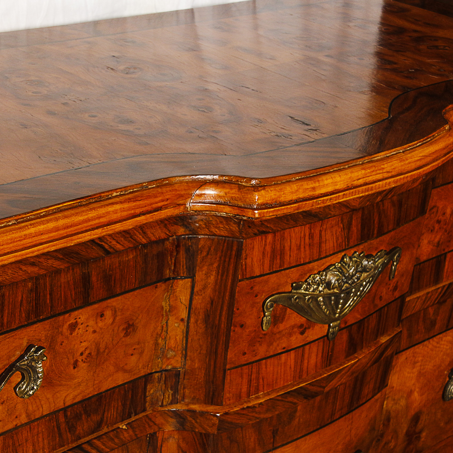 Vintage Louis XV/XVI Style Transitional Commode