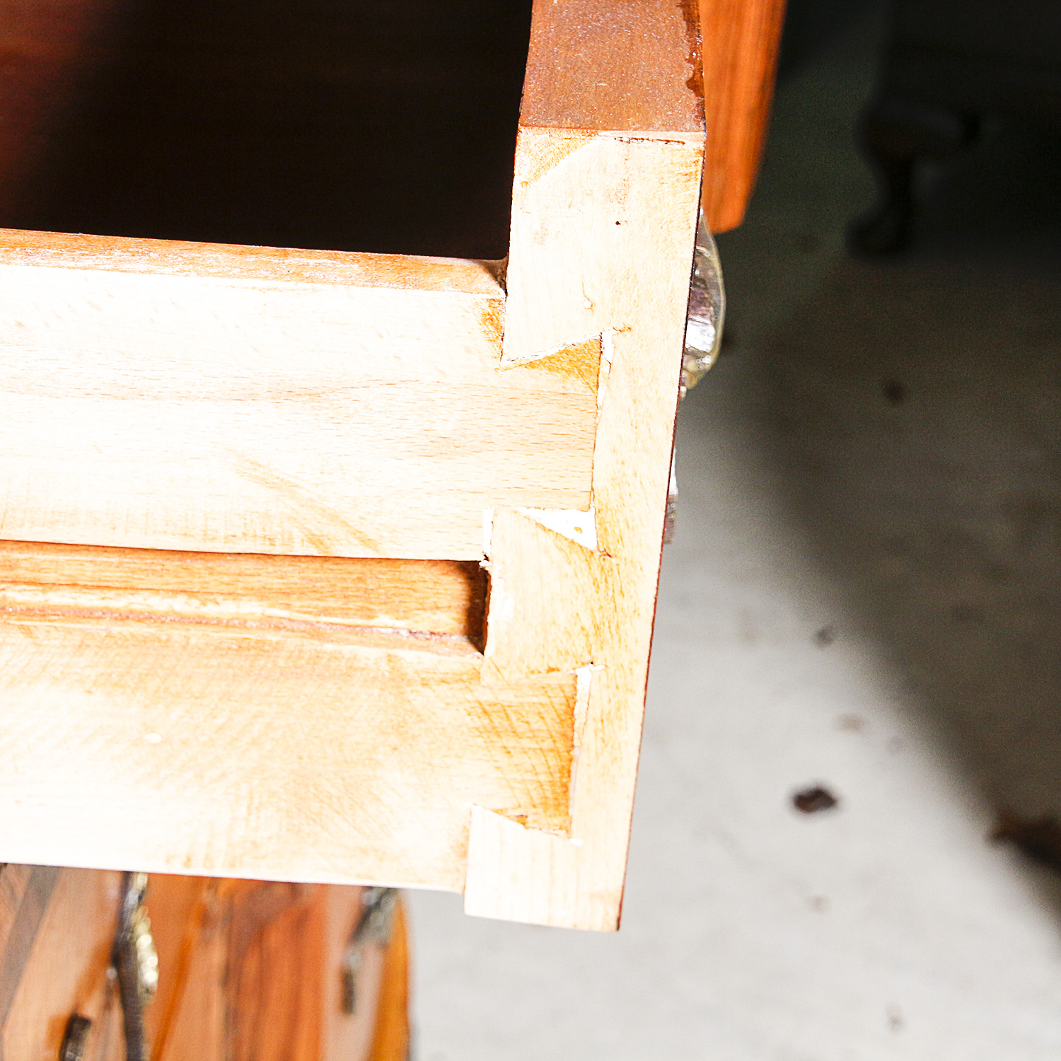 Vintage Louis XV/XVI Style Transitional Commode