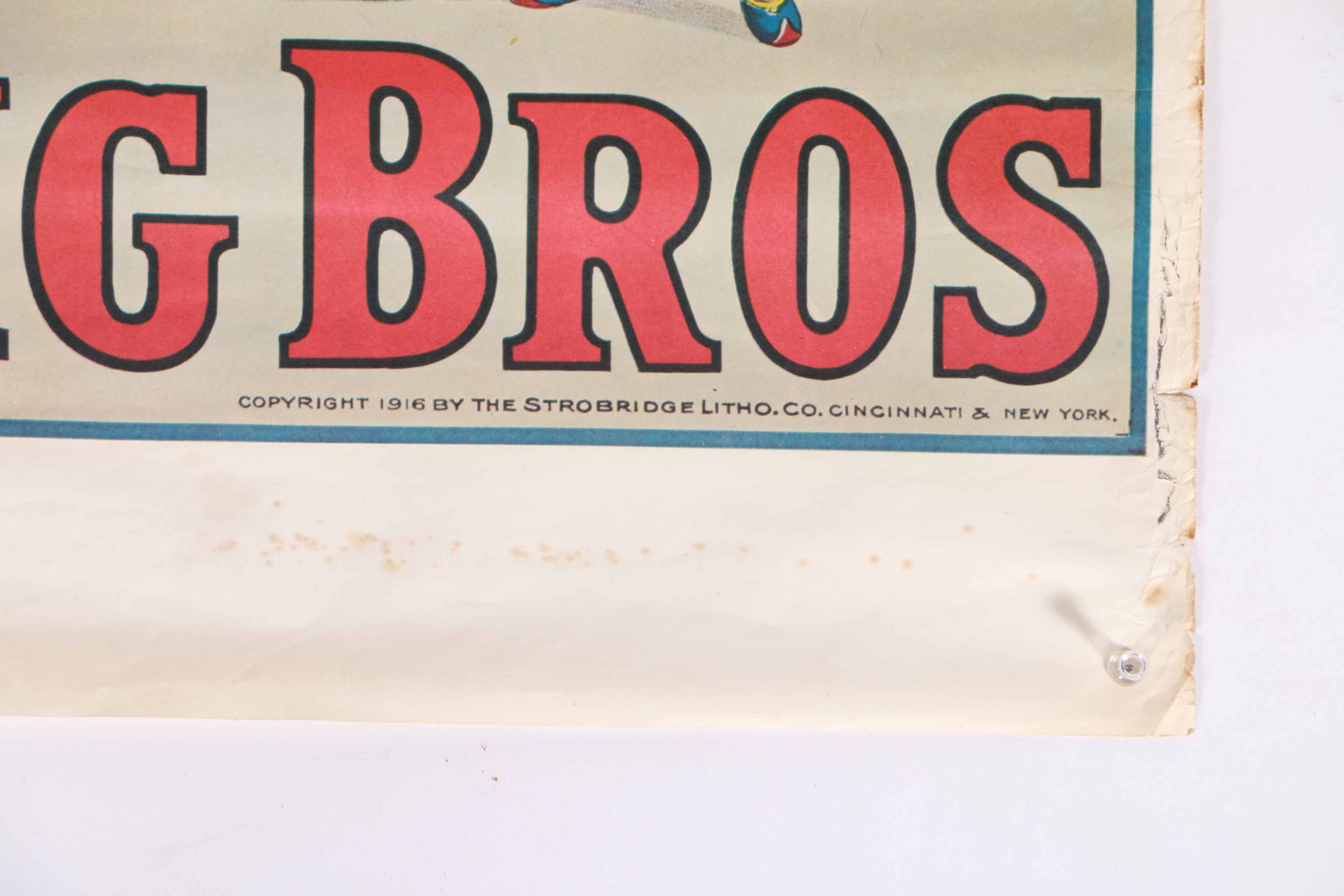 Reproduction Ringling Bros. and Barnum & Bailey Circus Posters