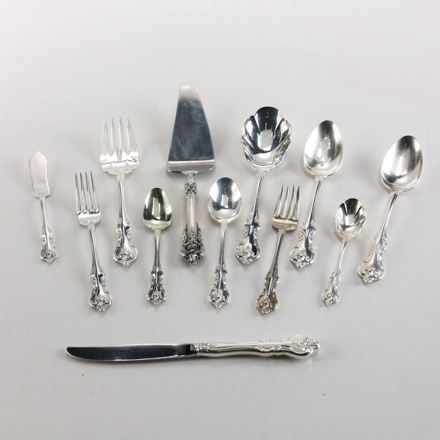 International "Orleans" Silver Plate Flatware Set and More