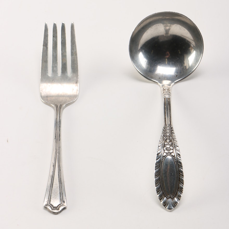 Manchester Silver Co. Sterling Silver Serving Utensils