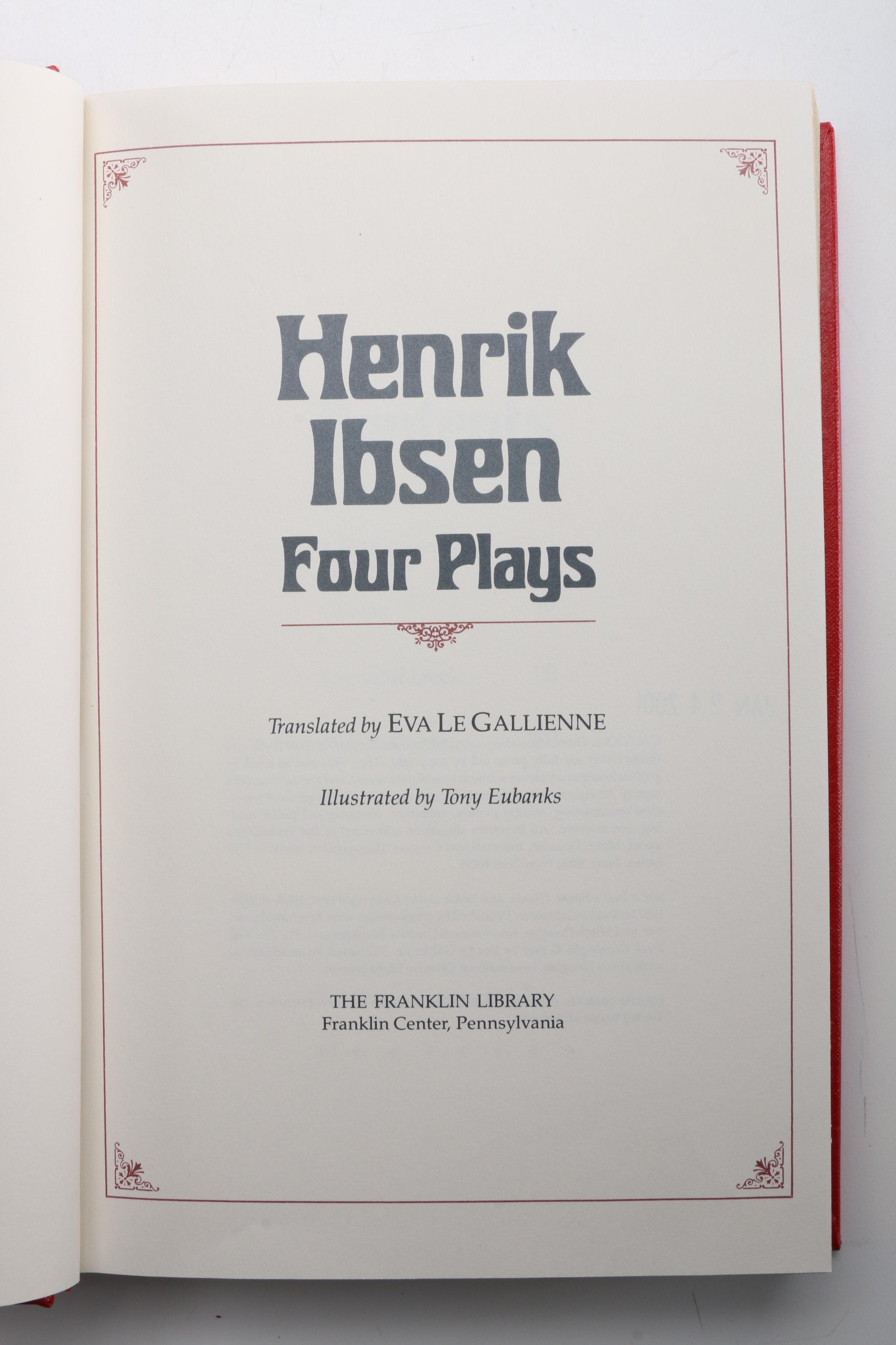 Vintage Franklin Library Classic Books