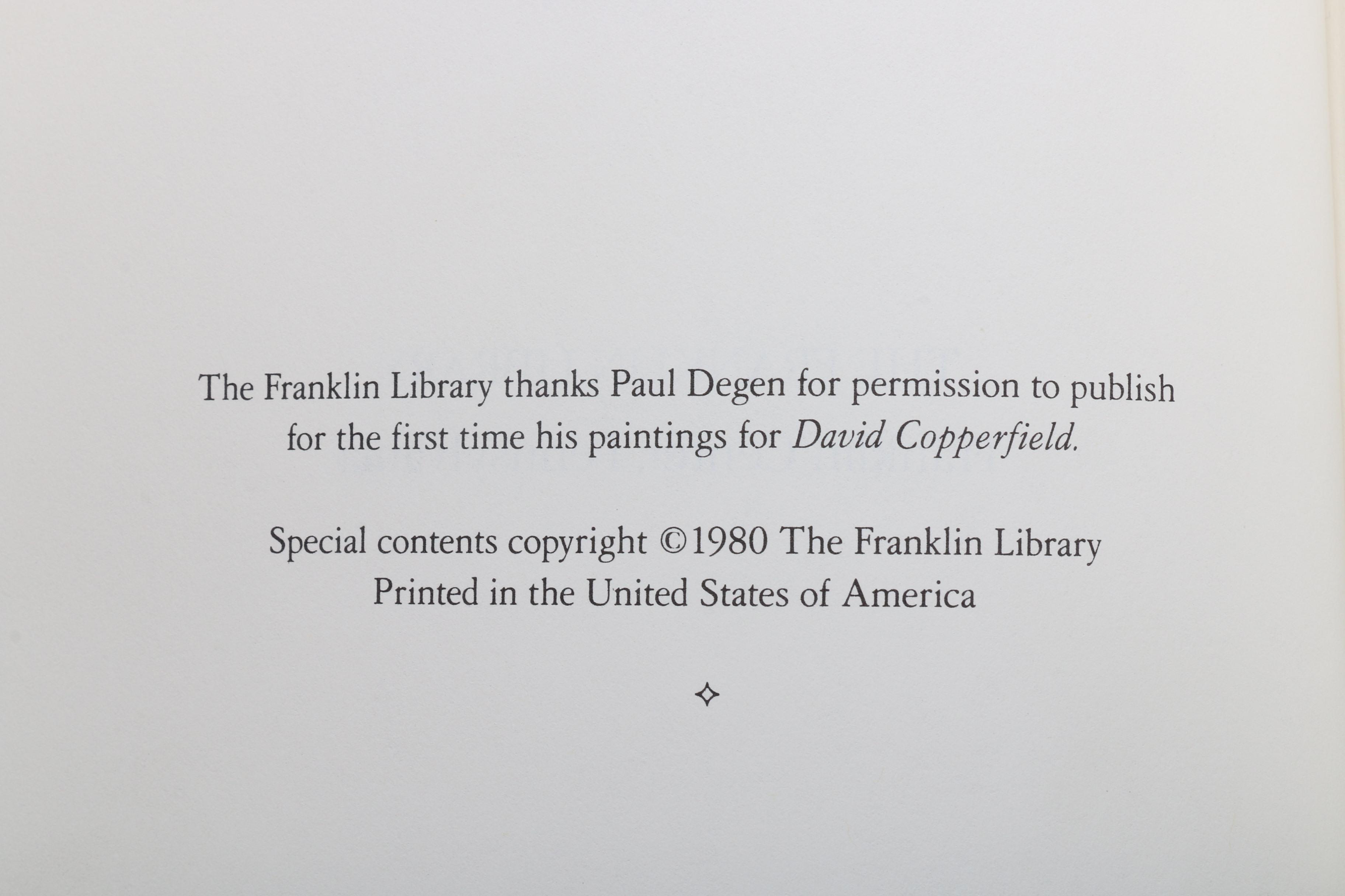 Vintage Franklin Library Classic Books