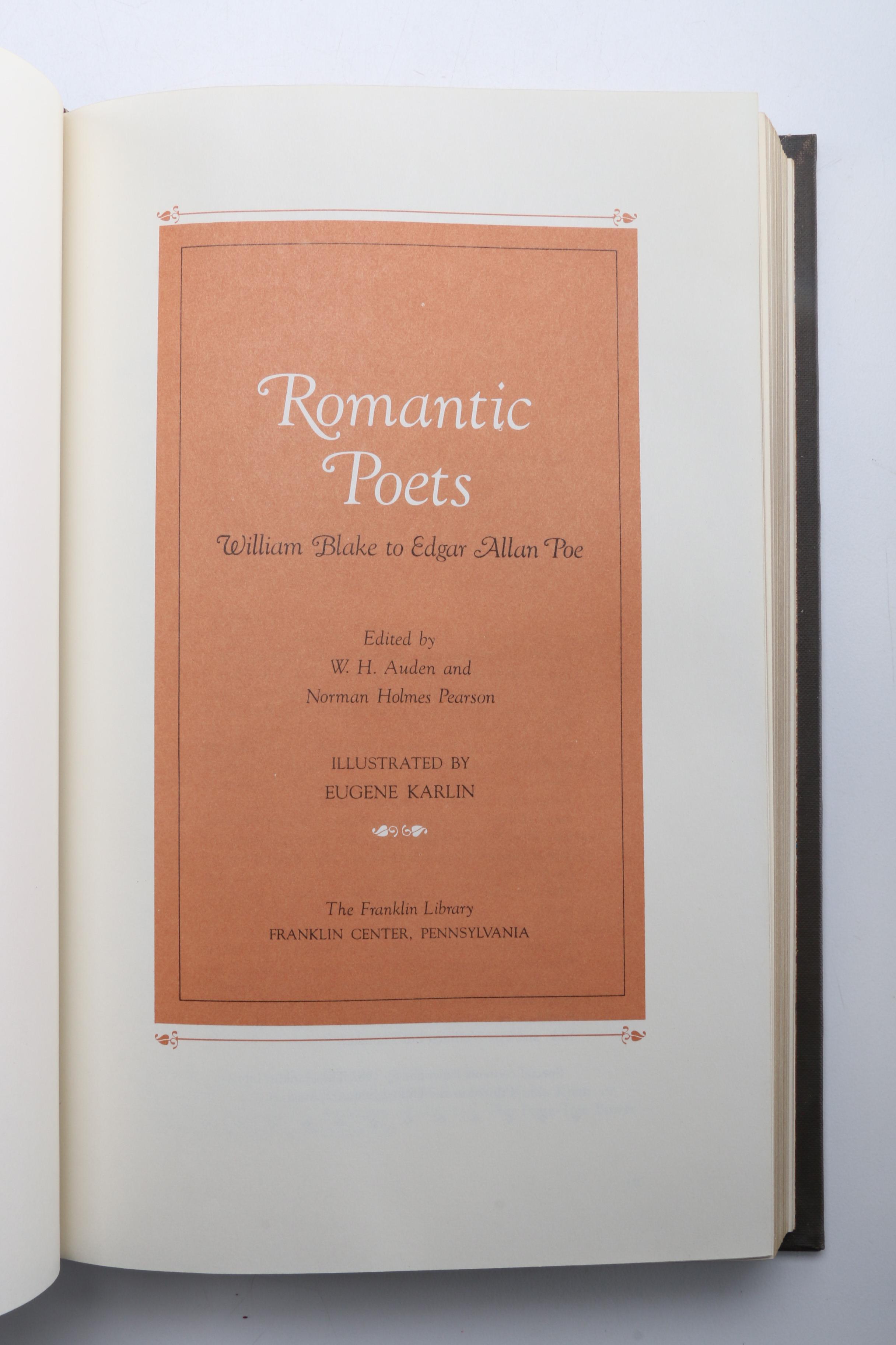 Vintage Franklin Library Classic Books