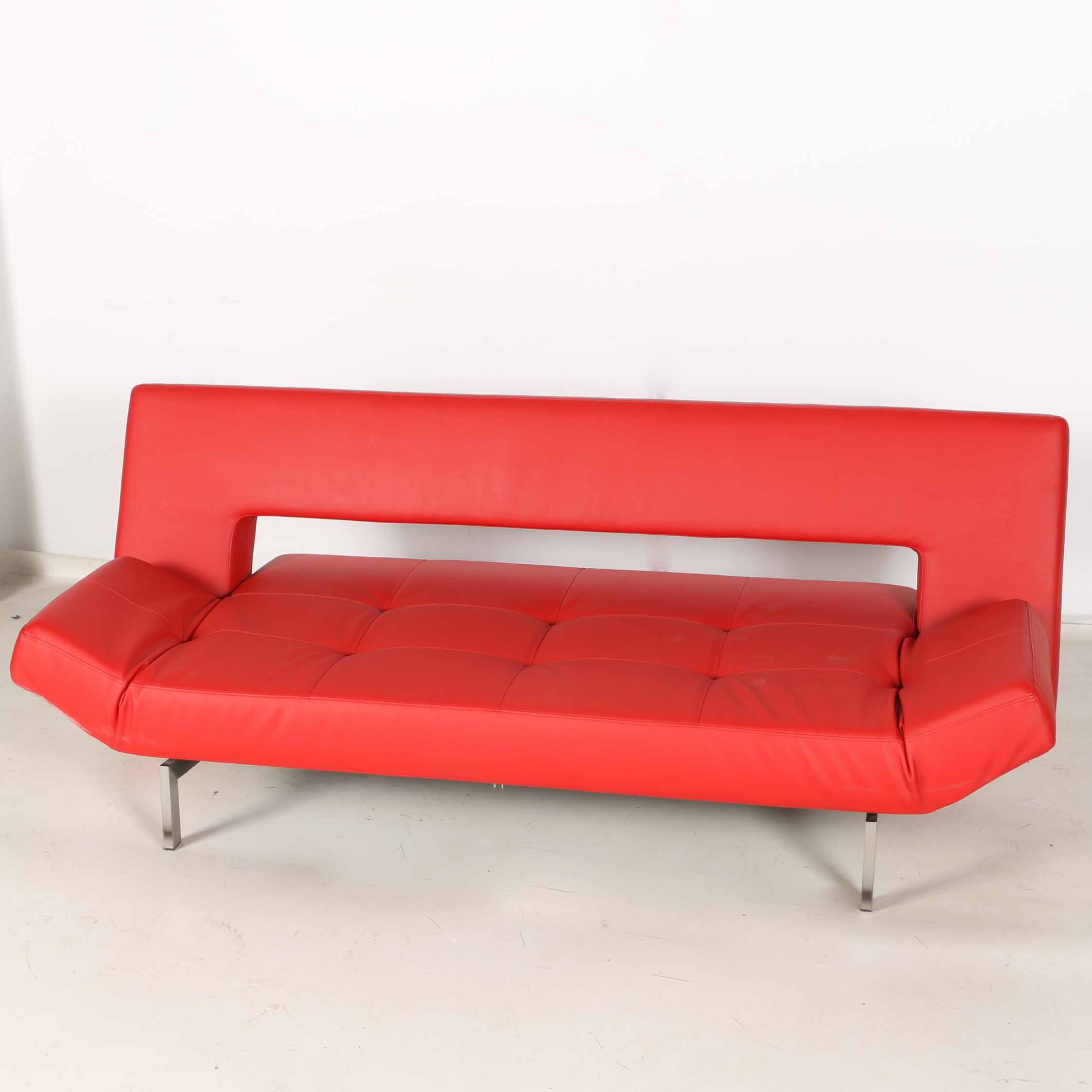 Modern Style Red Sofa