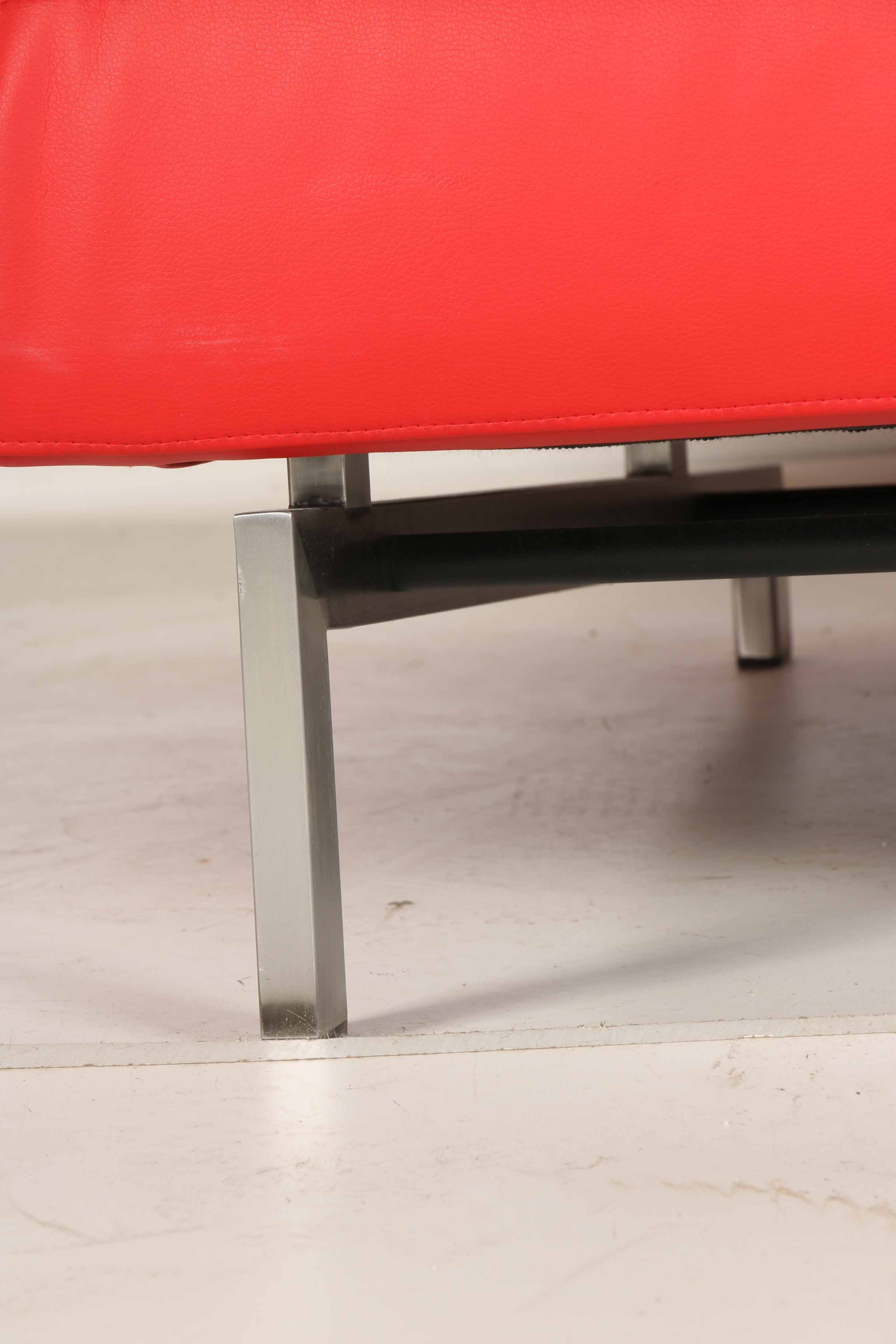 Modern Style Red Sofa