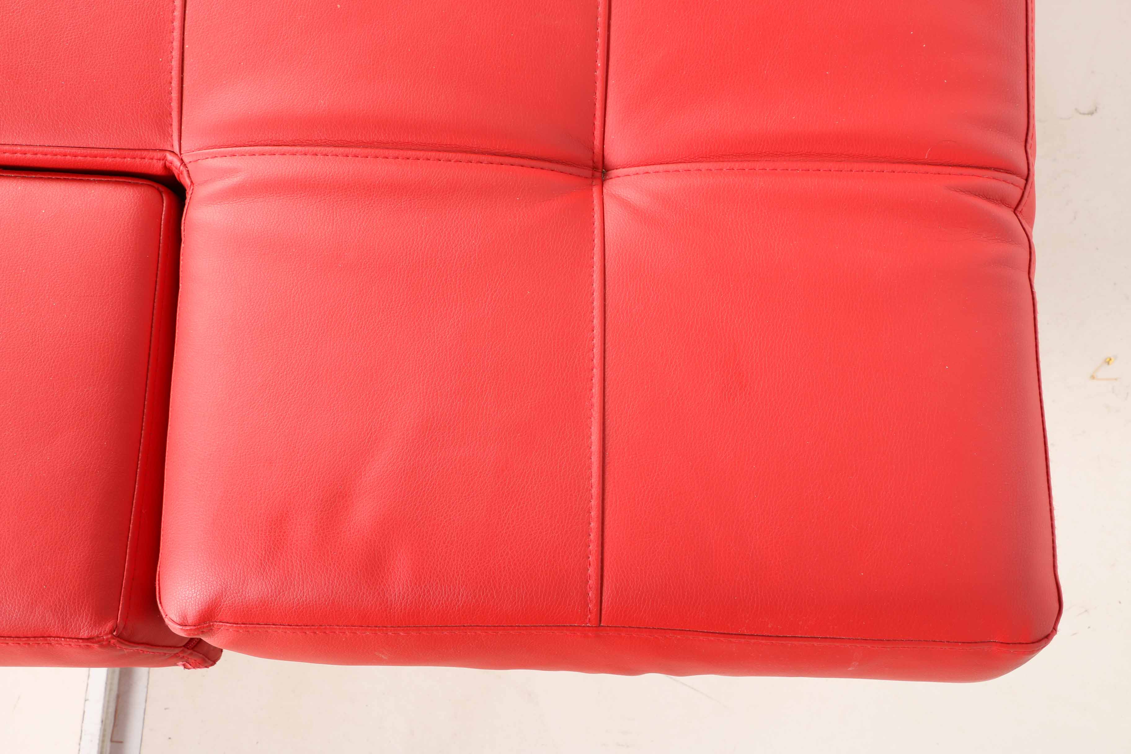 Modern Style Red Sofa