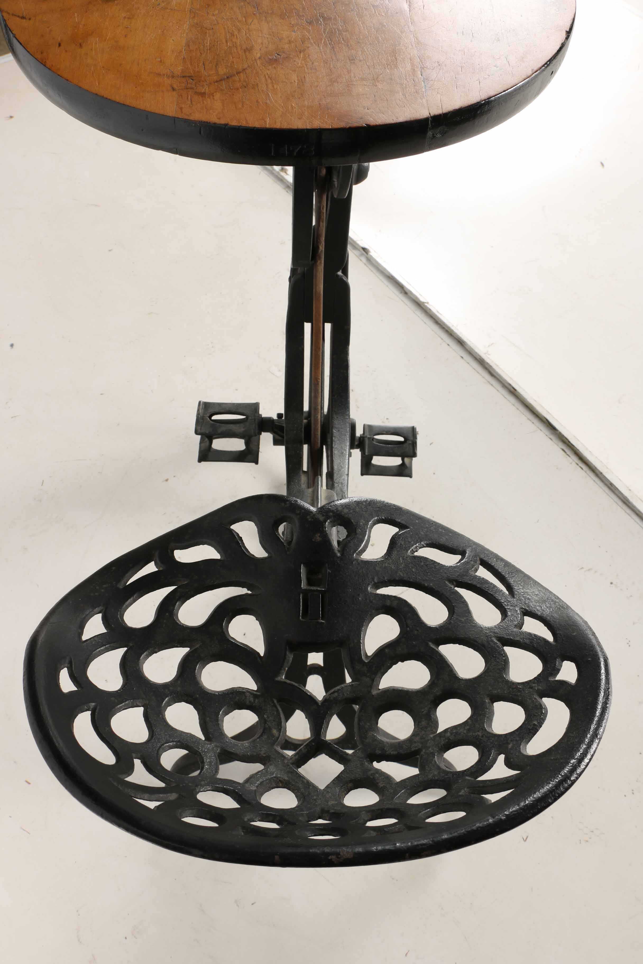 Antique Barnes Velocipede Saw