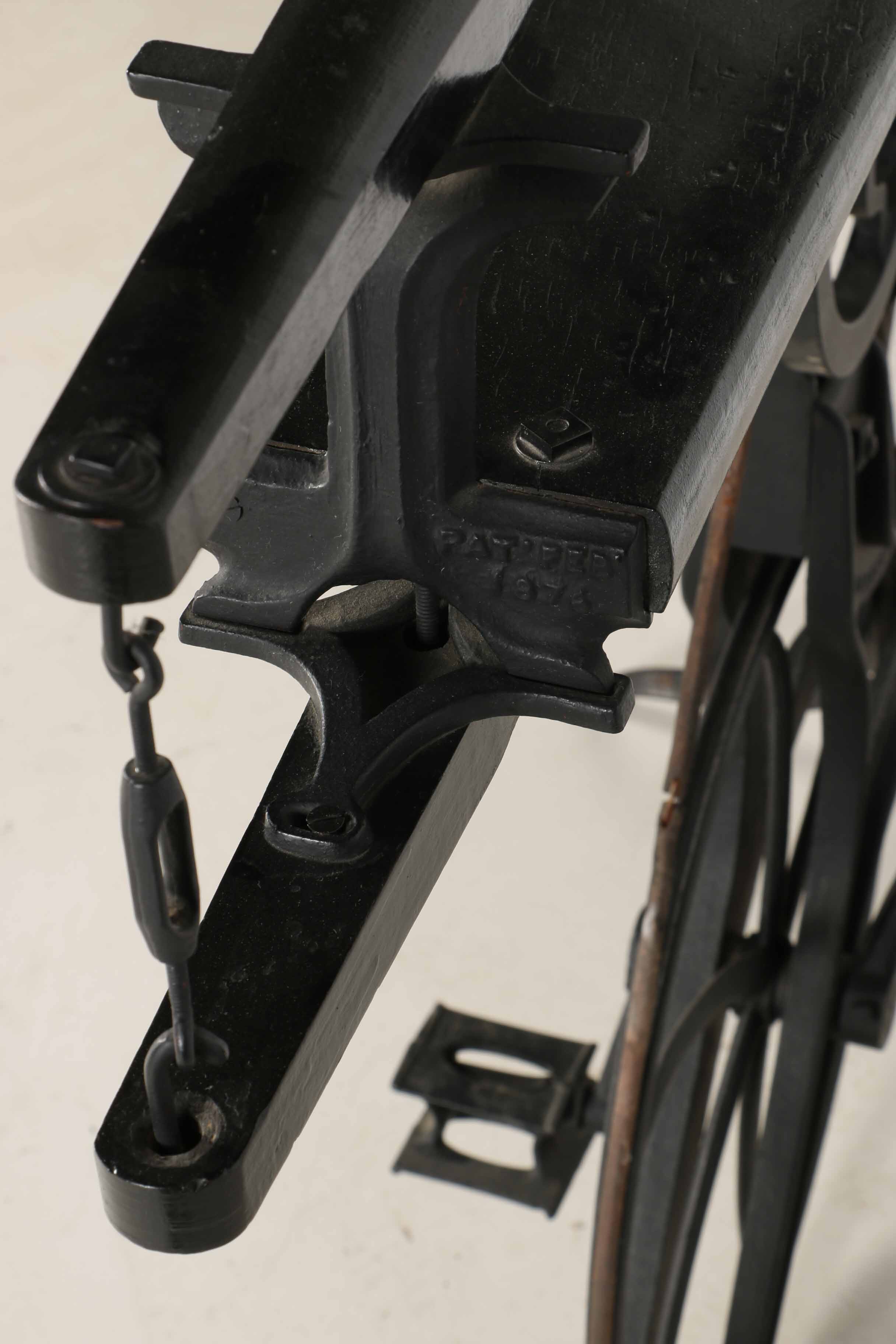 Antique Barnes Velocipede Saw