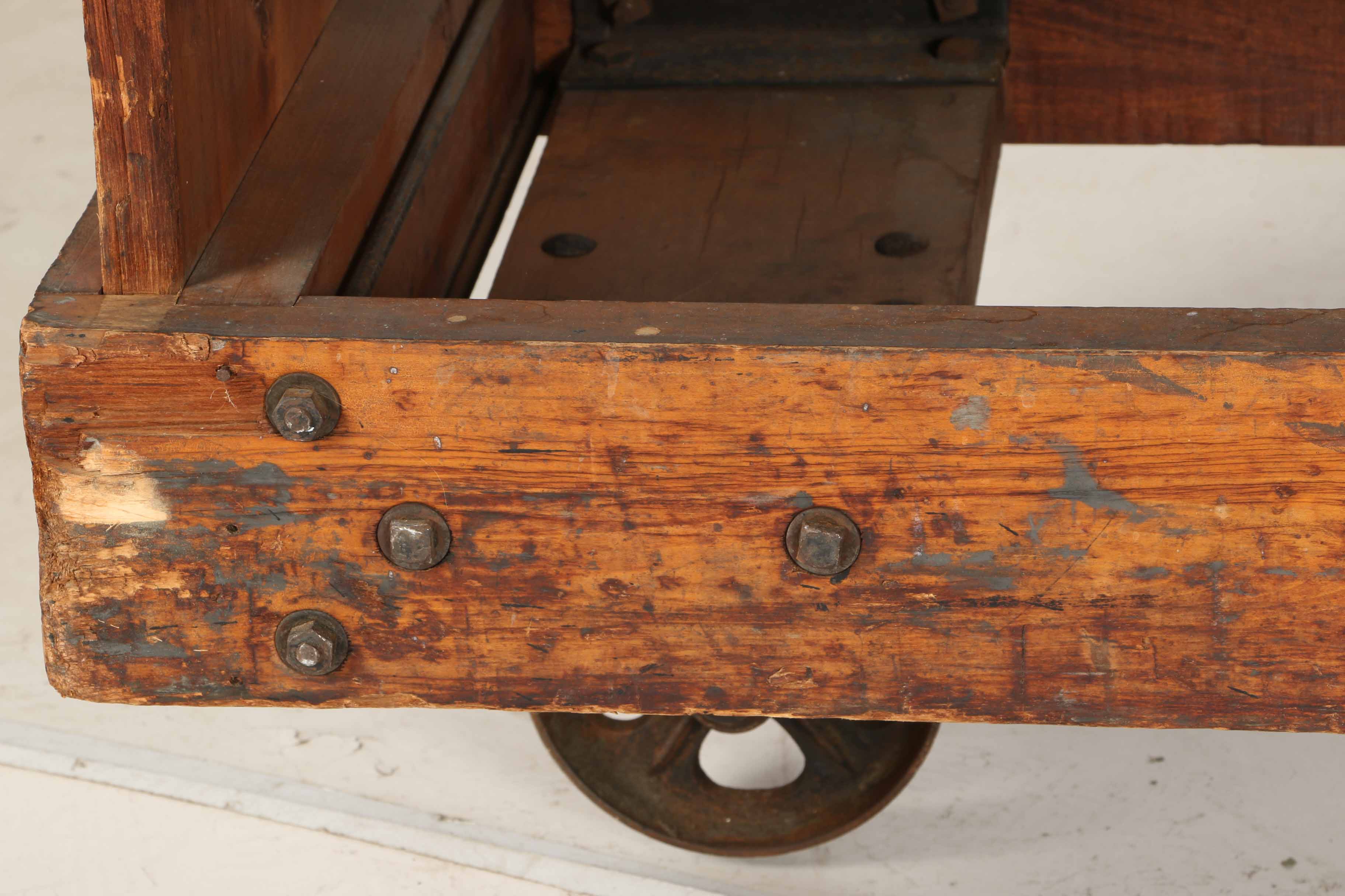 Vintage Nutting Co. Cart with Moving Dolly