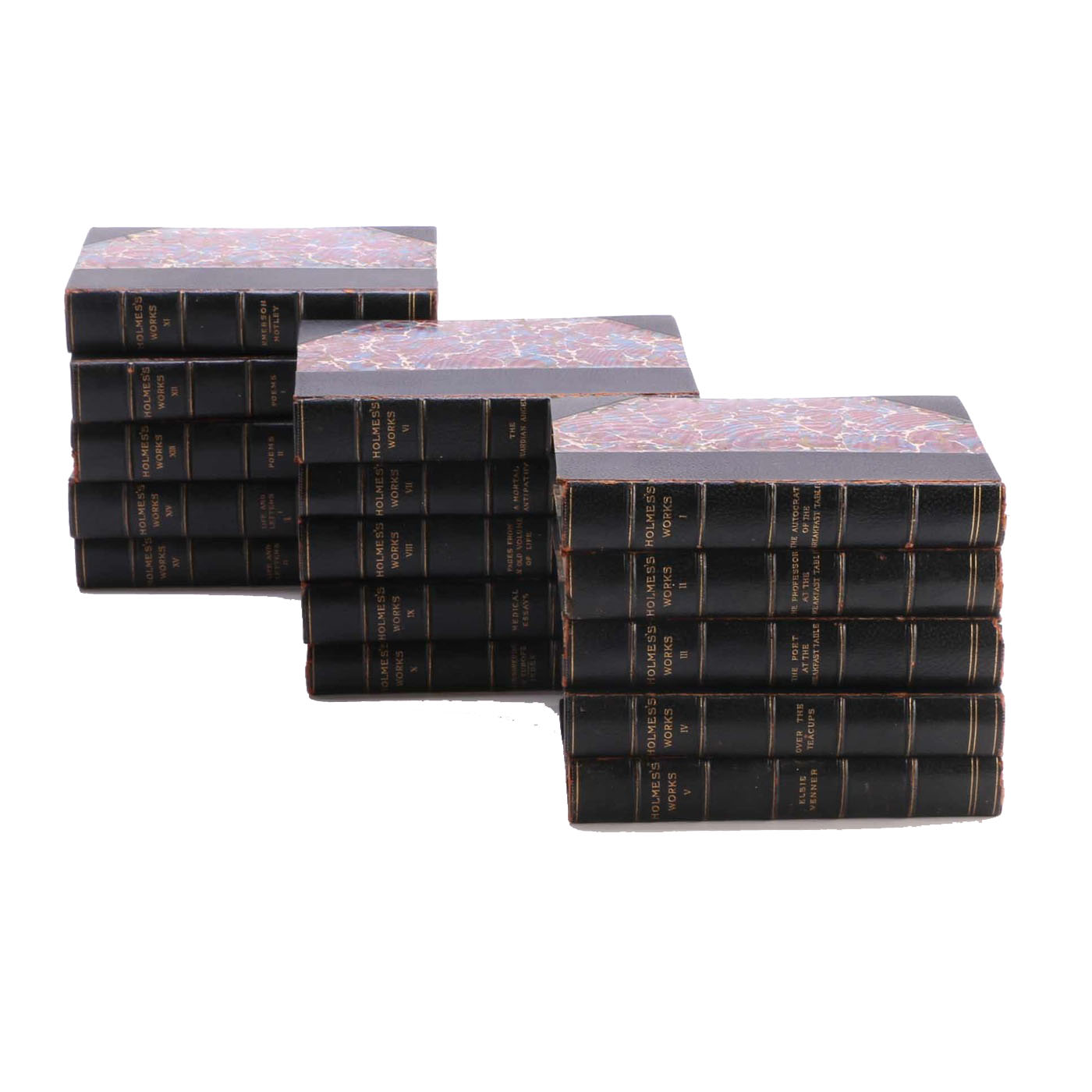 Fifteen-Volume Collection of the Work of Oliver Wendell Holmes