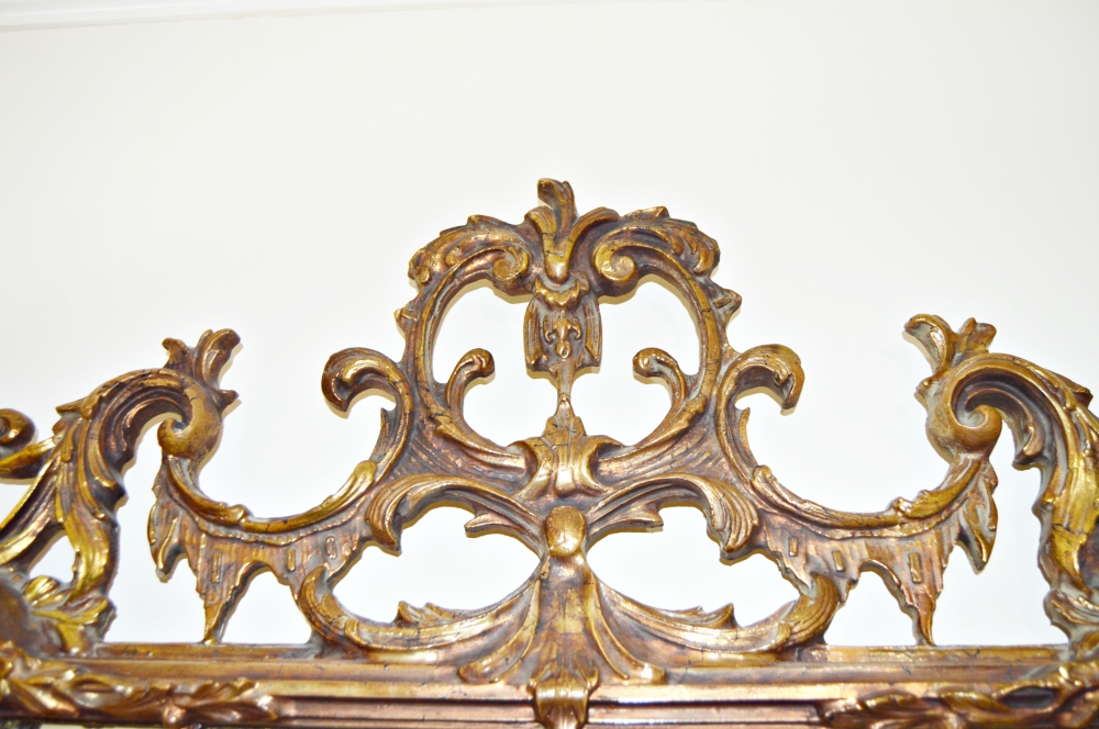 Vintage Rococo Style Wall Mirror