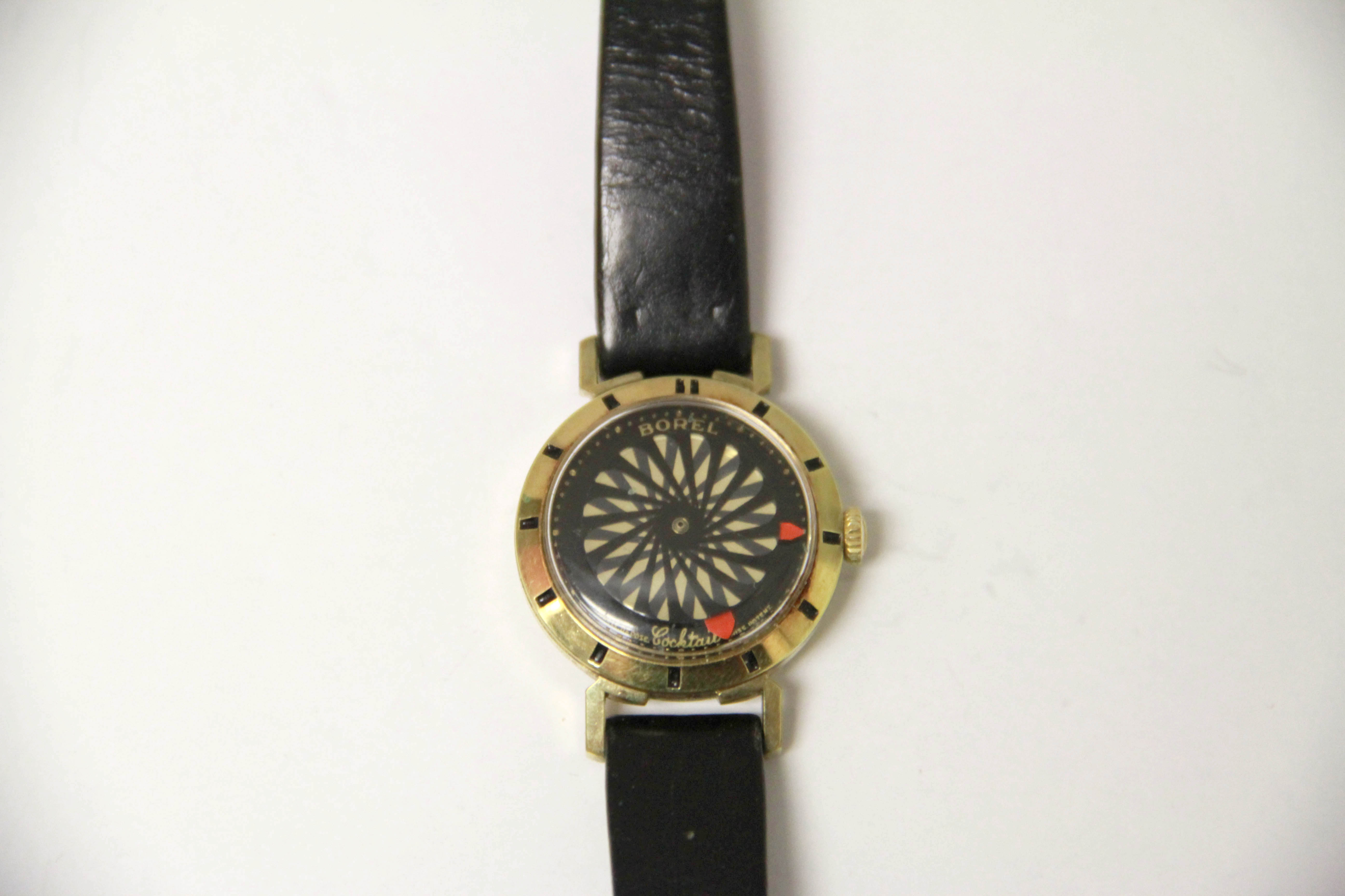 Vintage Ernest Borel Synchron 17 Jewel Kaleidoscope Watch
