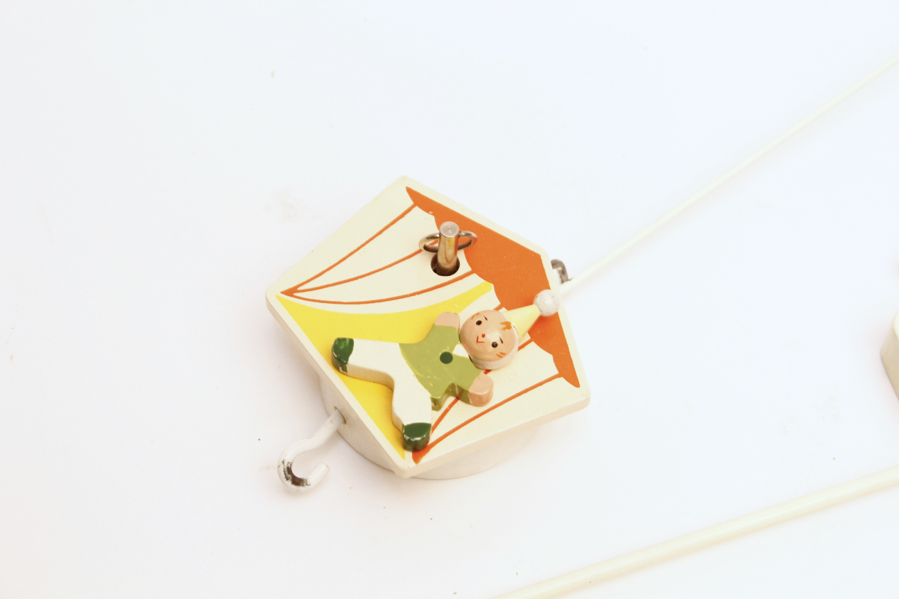 Vintage Hand-Painted IRMI Nursery Mobile