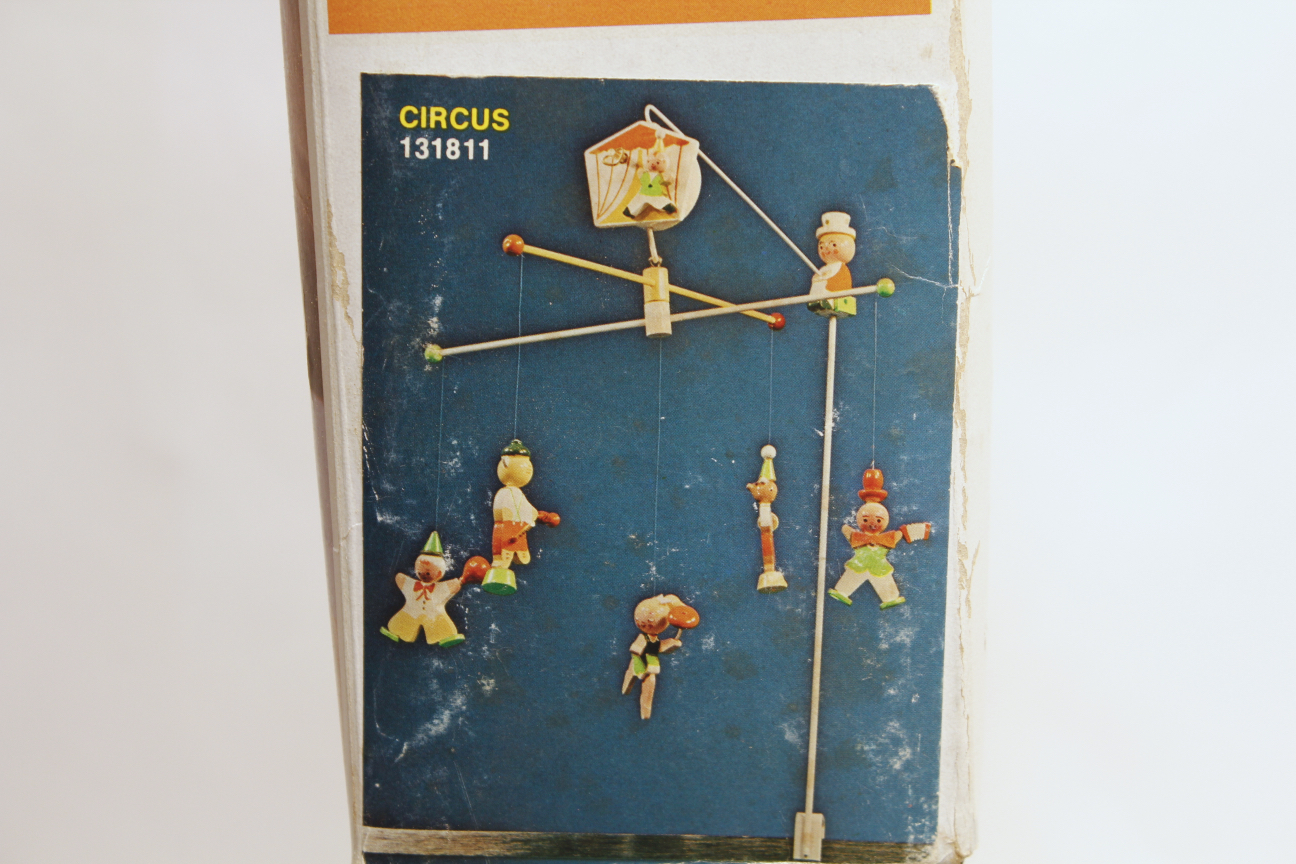 Vintage Hand-Painted IRMI Nursery Mobile