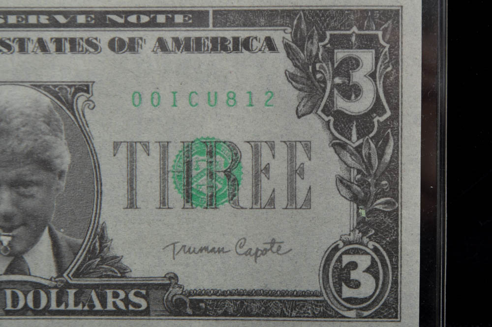 Clinton Three Dollar Bill