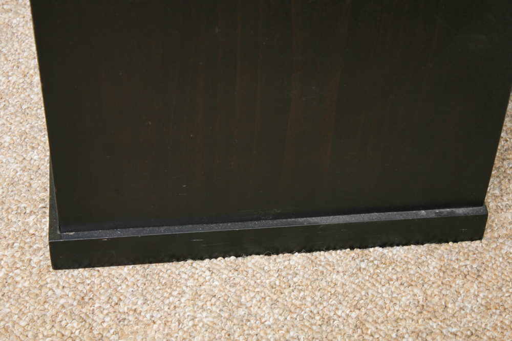 Pottery Barn Black Wood File Cabinets