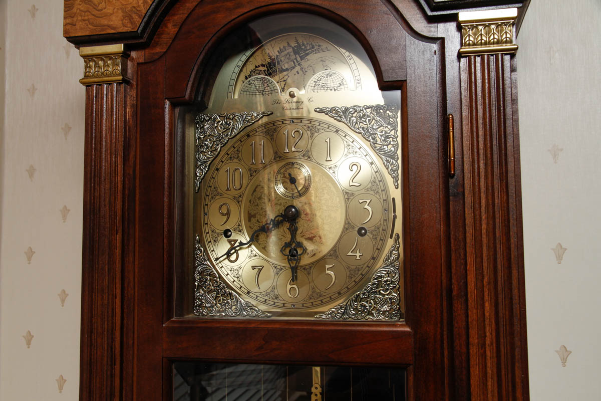 The Steinway Company Clockmakers Grandfather Clock