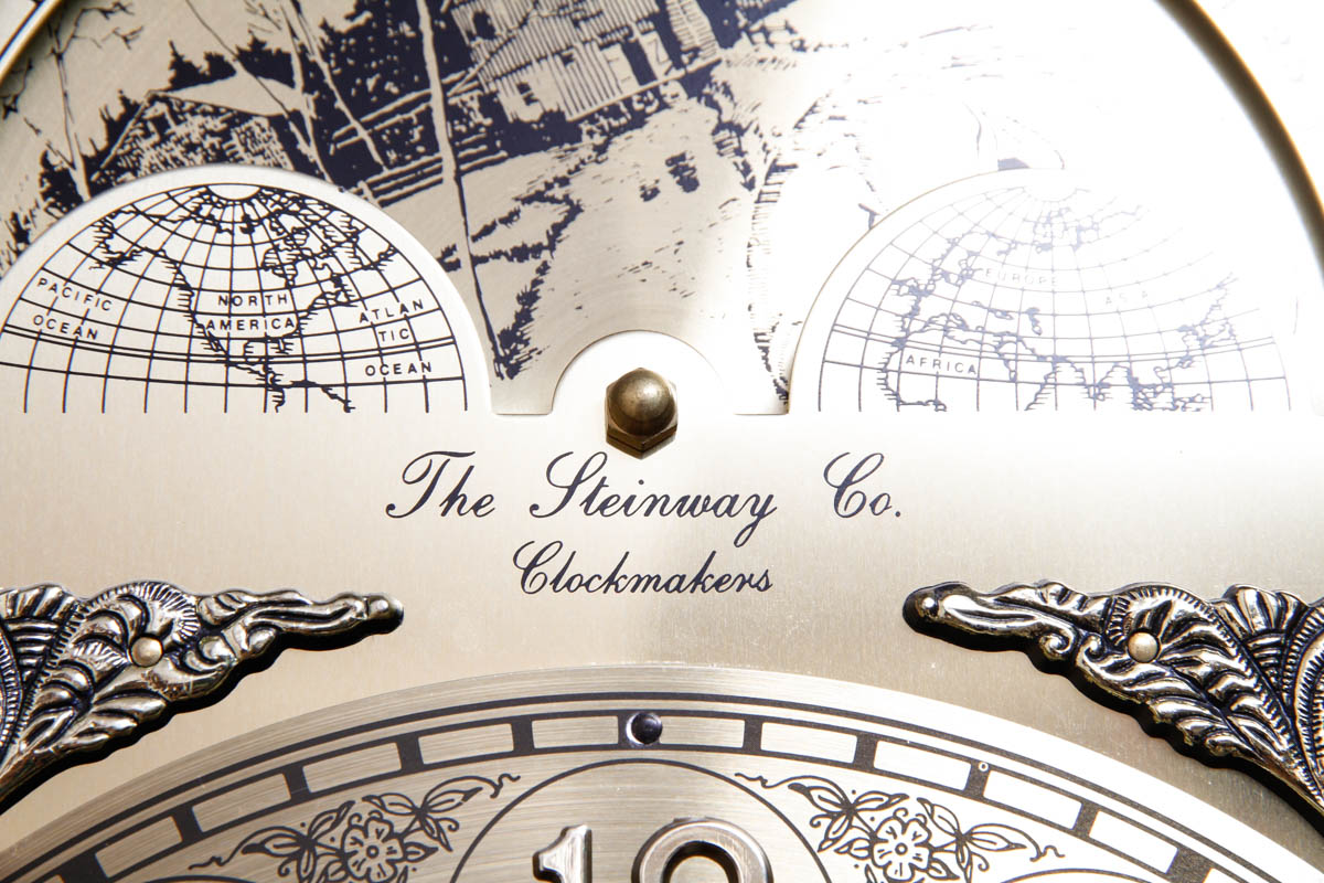 The Steinway Company Clockmakers Grandfather Clock