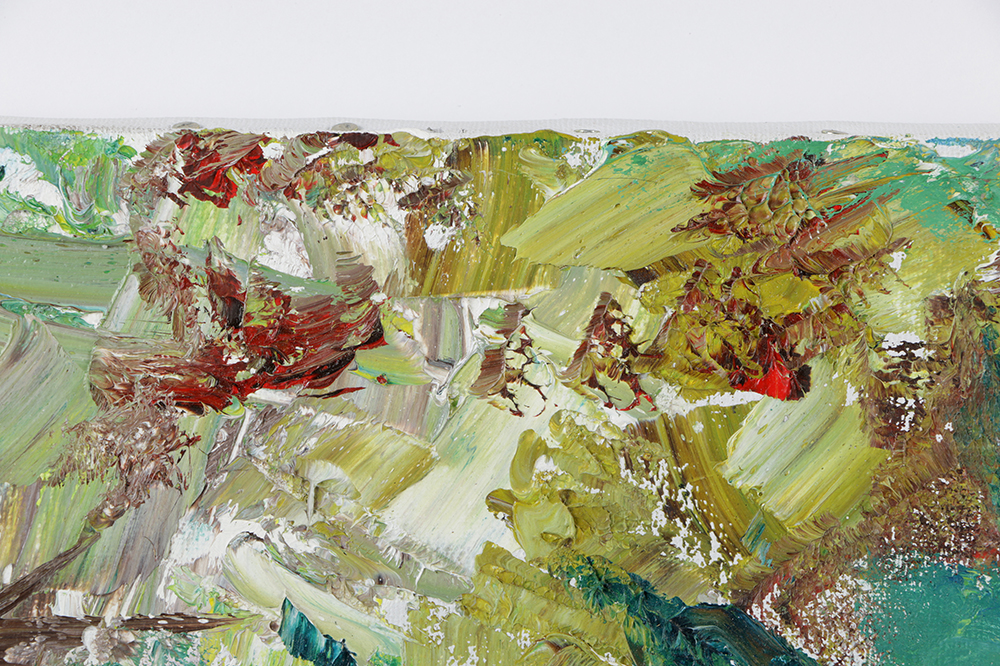 Oil Painting on Canvas Picnic Scene