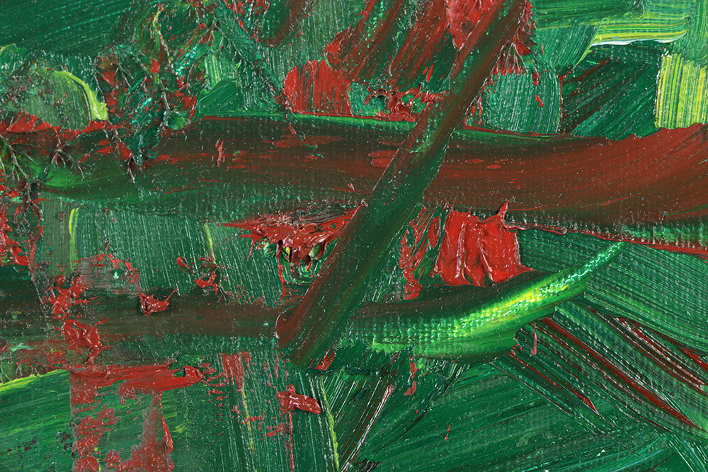 Oil Painting on Canvas Picnic Scene