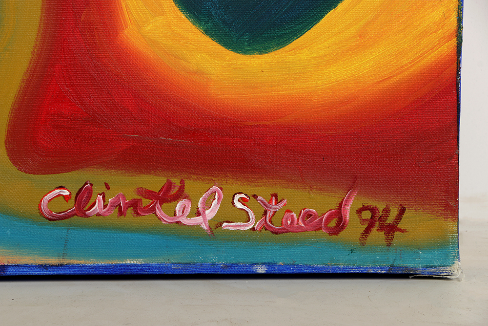 Clintel Steed Oil on Canvas “Portrait of Miles Davis”