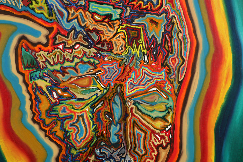 Clintel Steed Oil on Canvas “Portrait of Miles Davis”