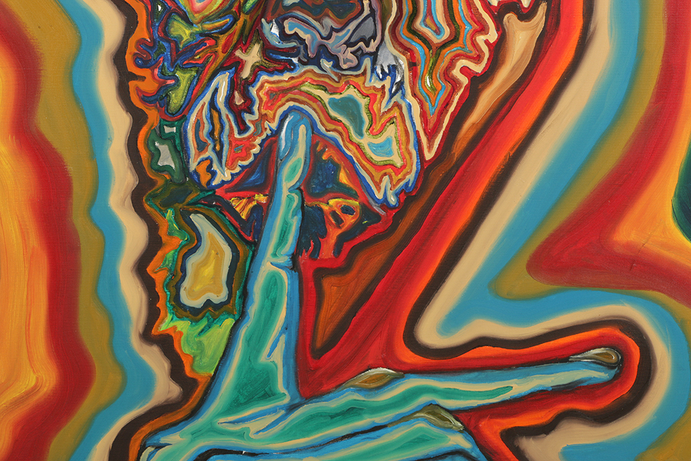 Clintel Steed Oil on Canvas “Portrait of Miles Davis”