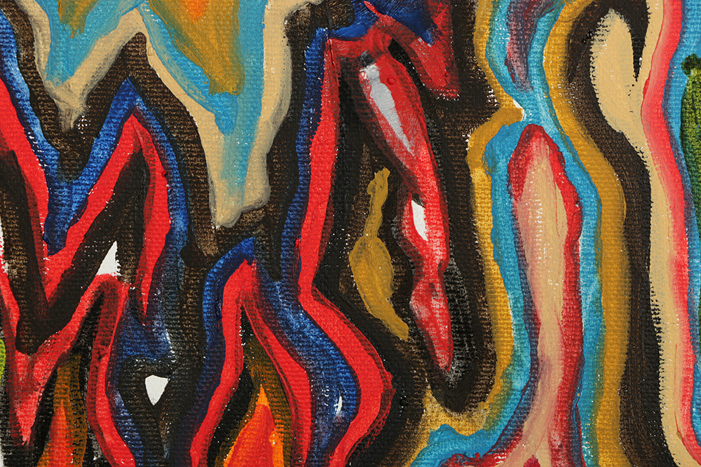 Clintel Steed Oil on Canvas “Portrait of Miles Davis”