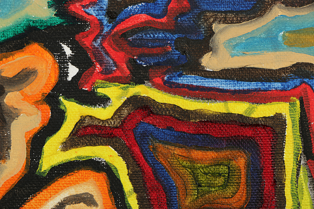 Clintel Steed Oil on Canvas “Portrait of Miles Davis”