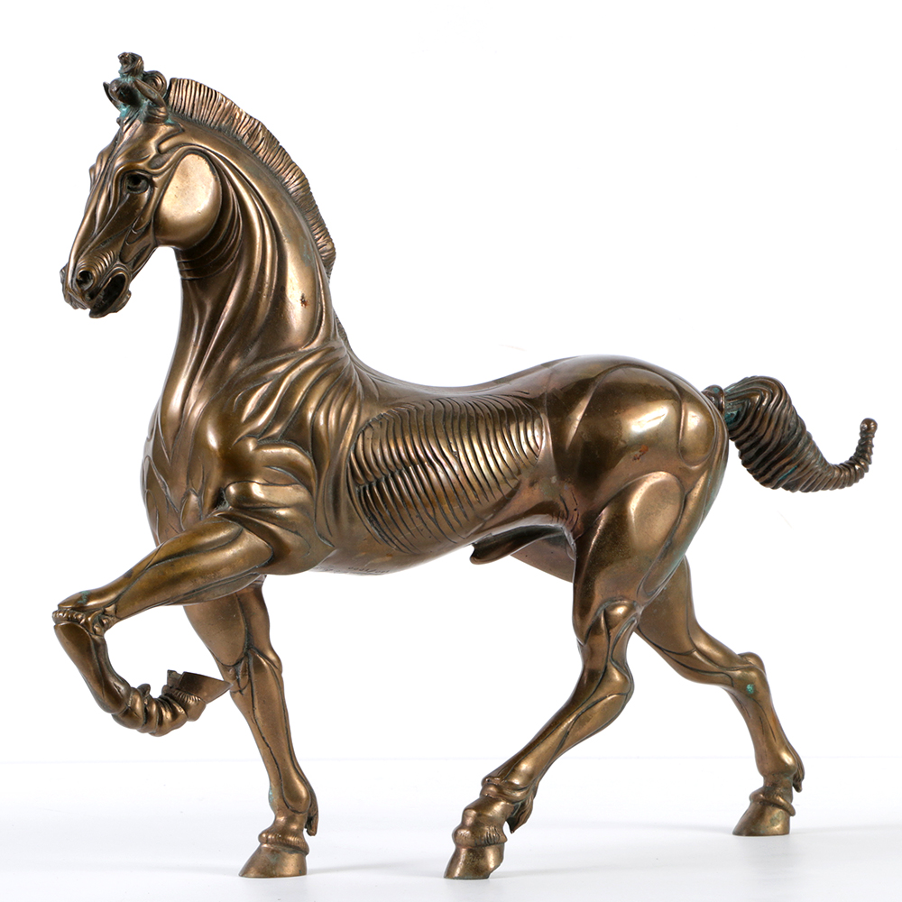 Ludovico de Luigi Cast Bronze Stallion