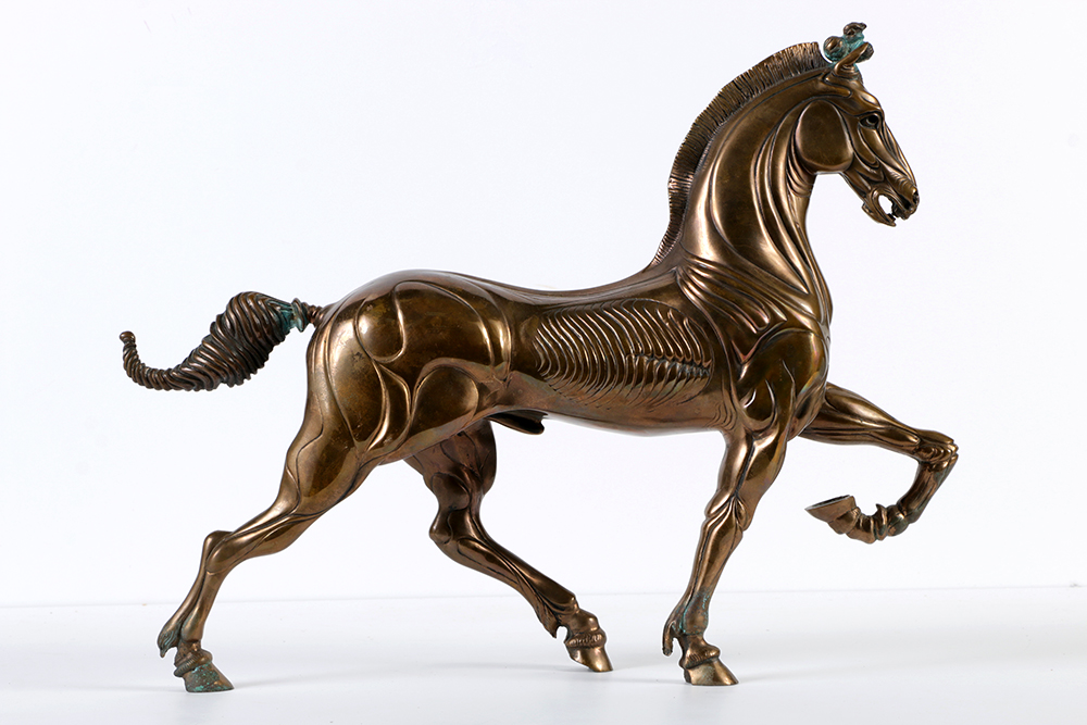 Ludovico de Luigi Cast Bronze Stallion