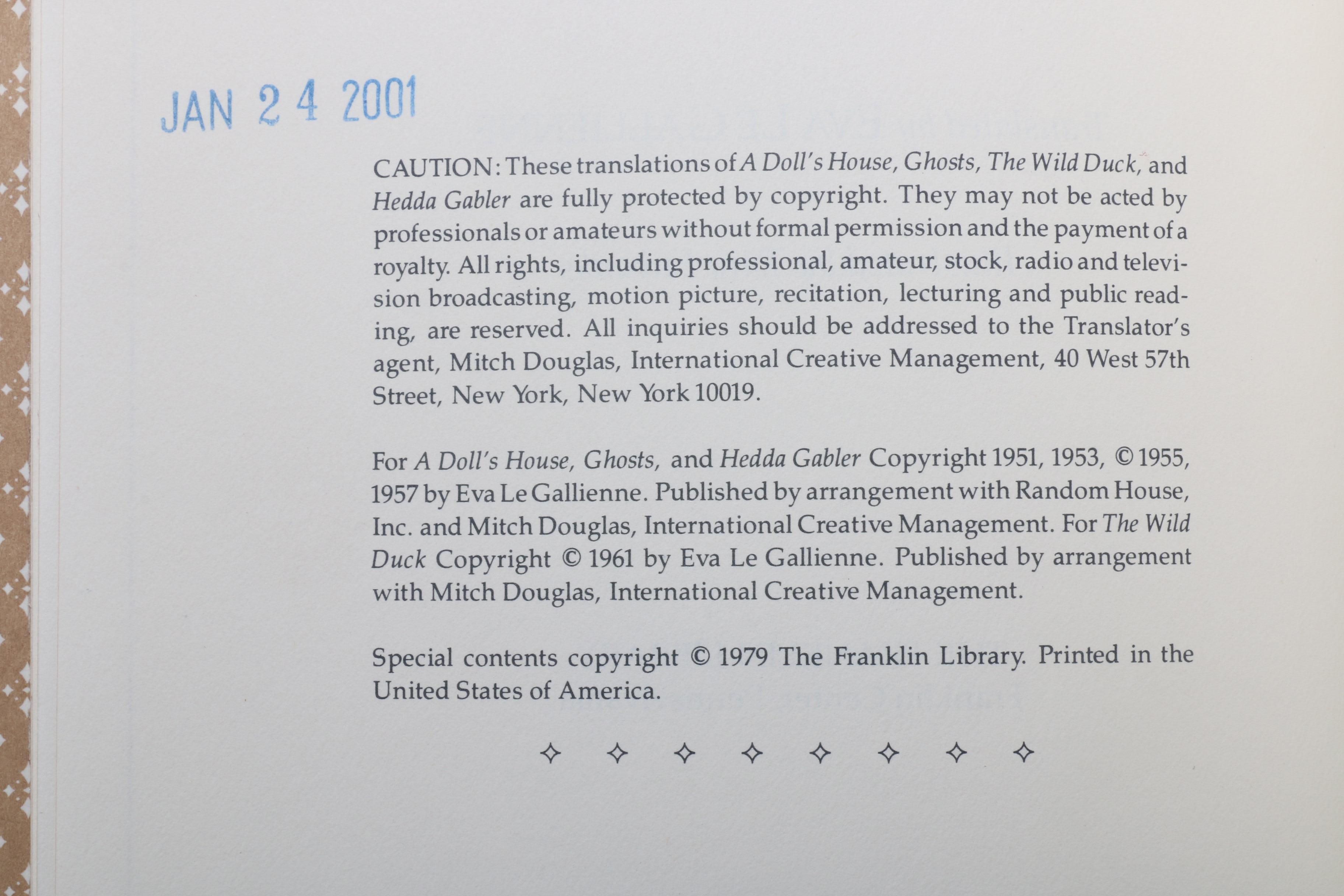 Vintage Franklin Library Classic Books