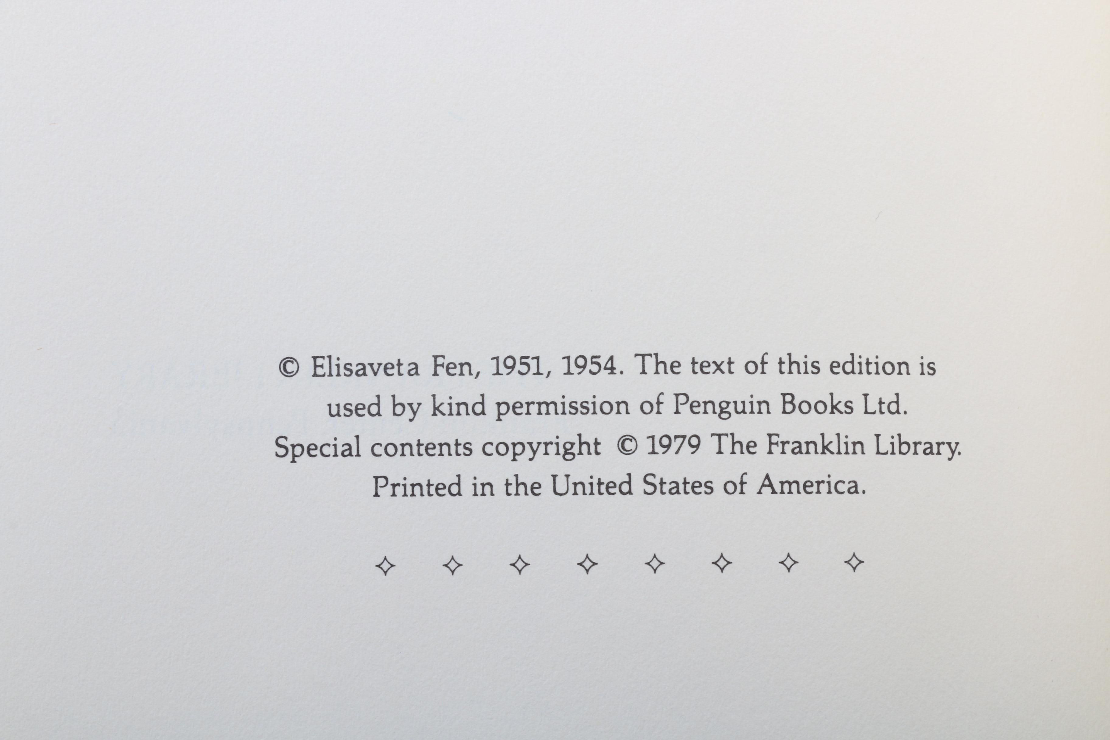 Vintage Franklin Library Classic Books