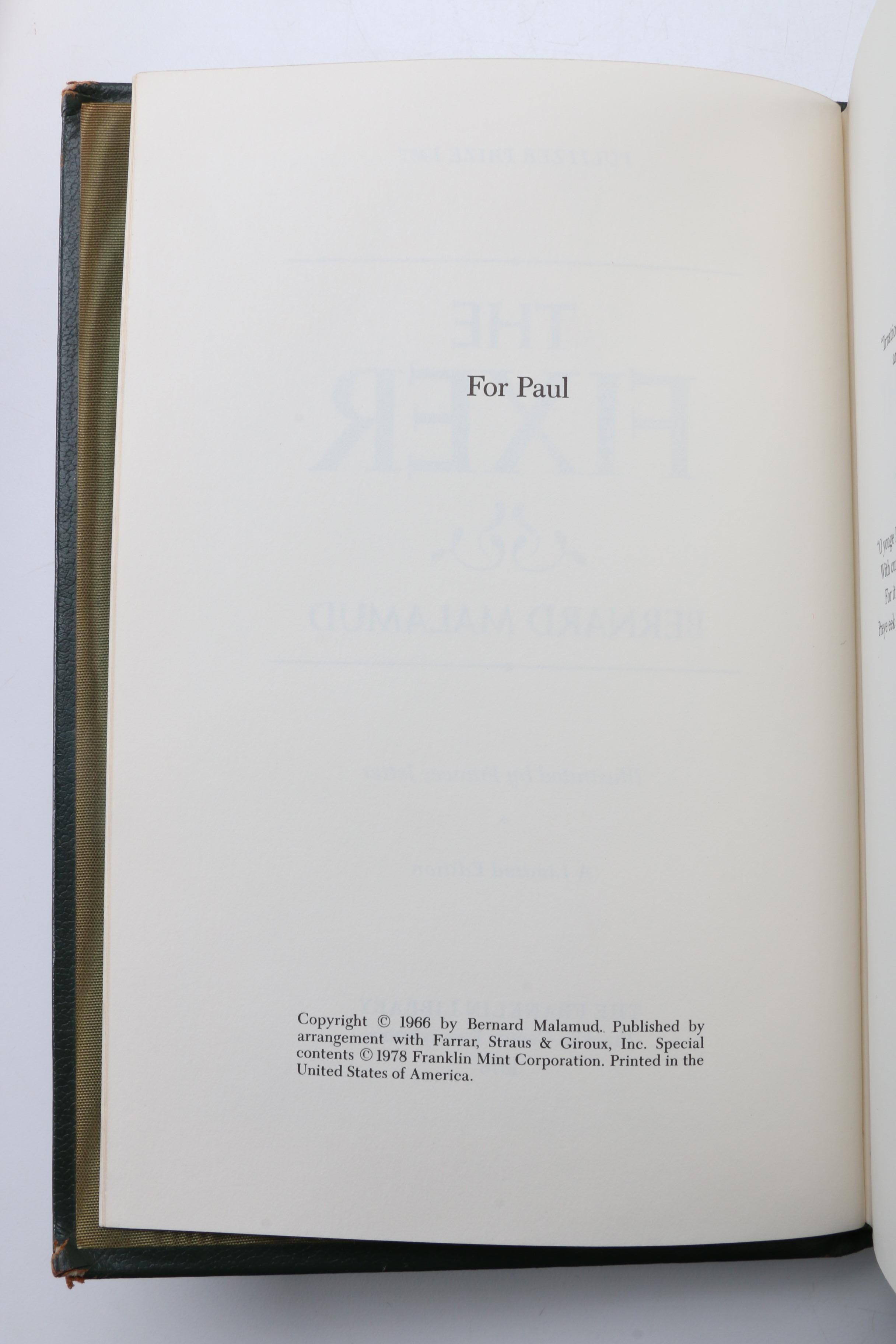 Vintage Franklin Library Classic Books