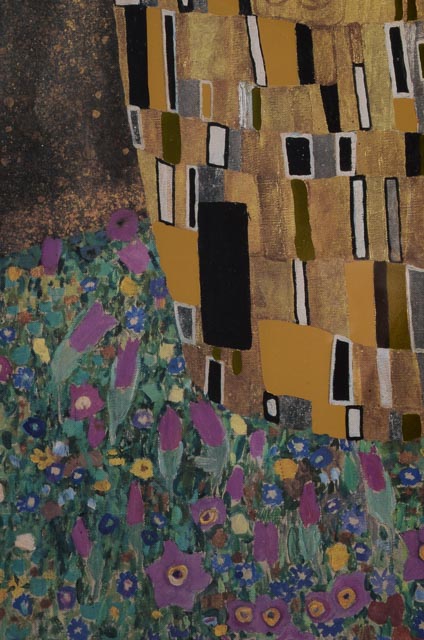 Gustav Klimt Offset Lithograph "The Kiss"