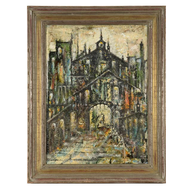 Piquer Original Oil Painting on Board