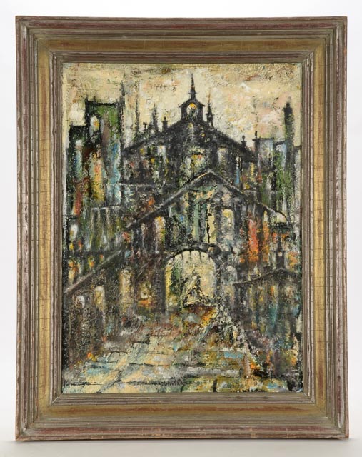 Piquer Original Oil Painting on Board