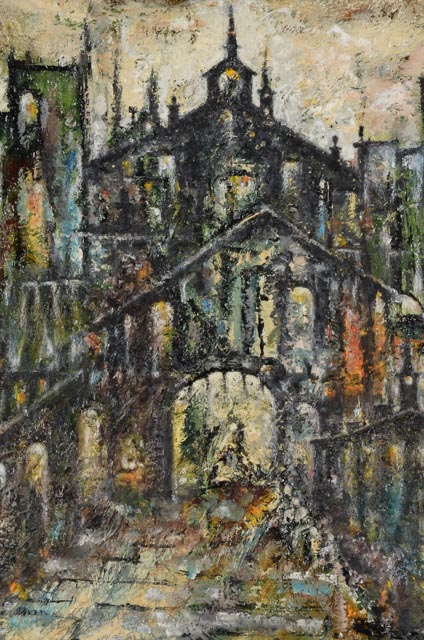 Piquer Original Oil Painting on Board