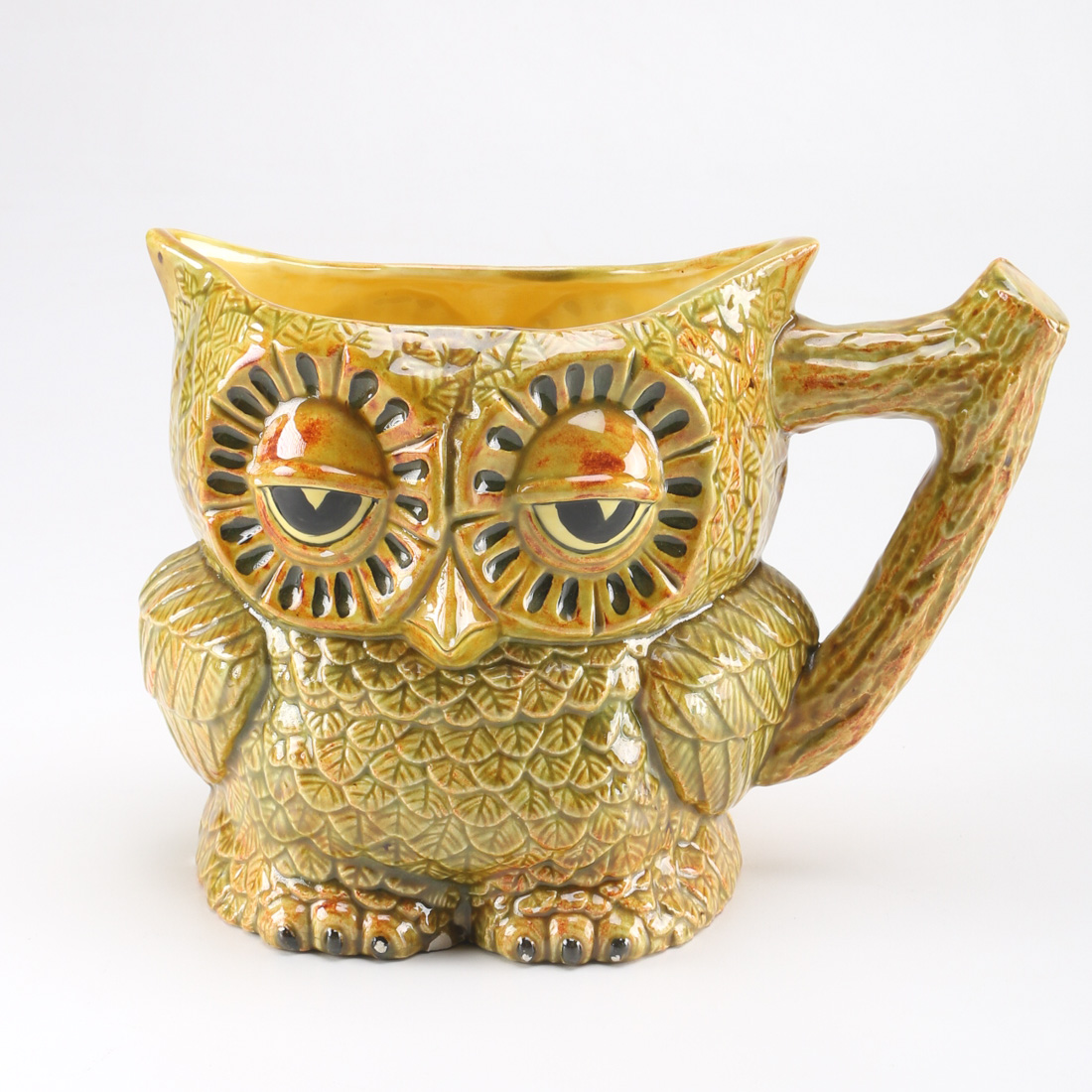 Ceramic Owl Pitcher