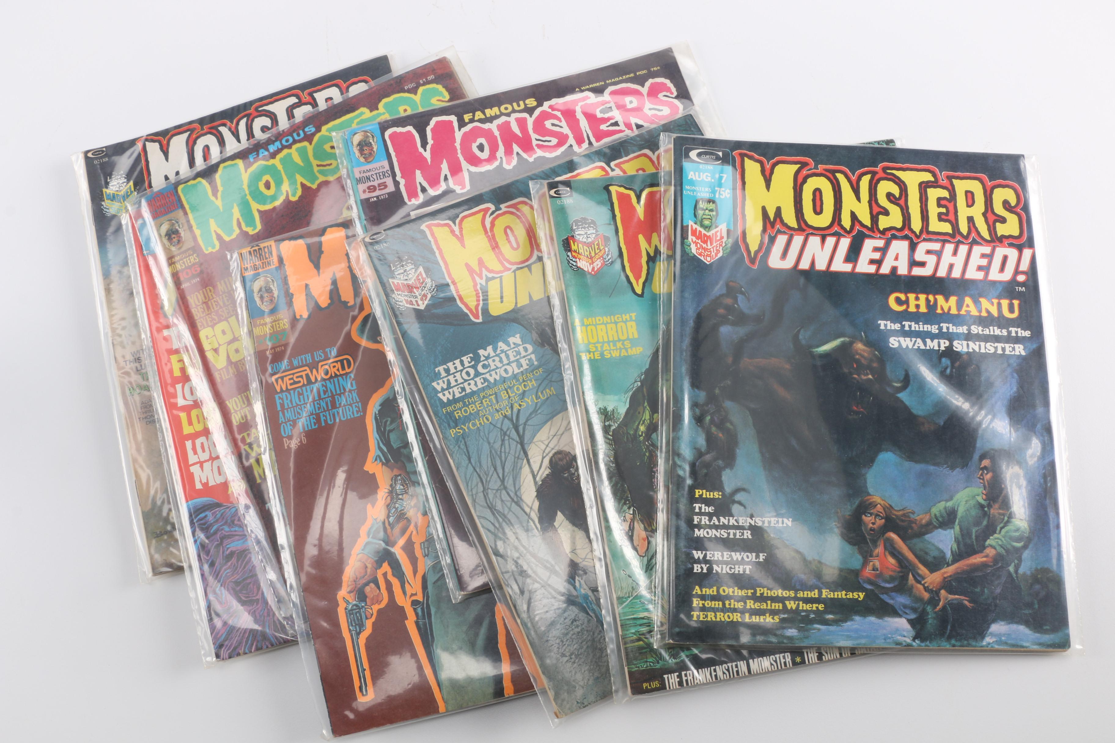 1970s Horror Magazines