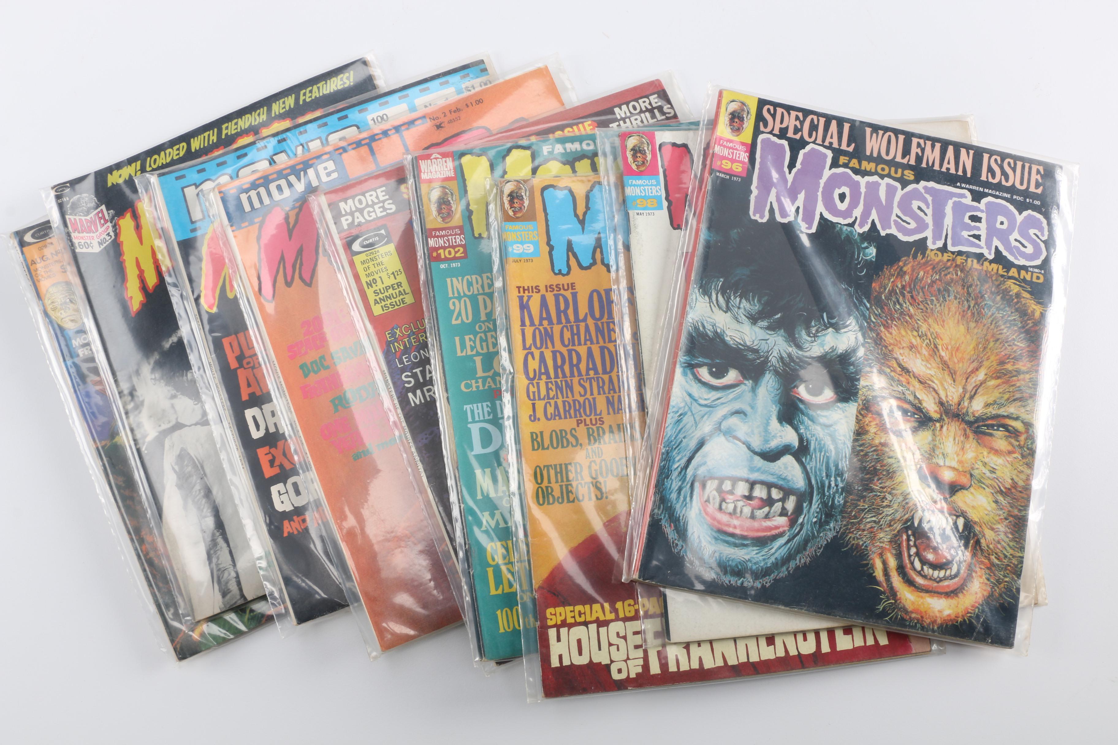 1970s Horror Magazines